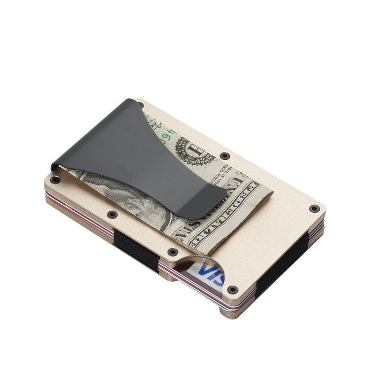 Aluminum Alloy Wallet Bank Card Holder