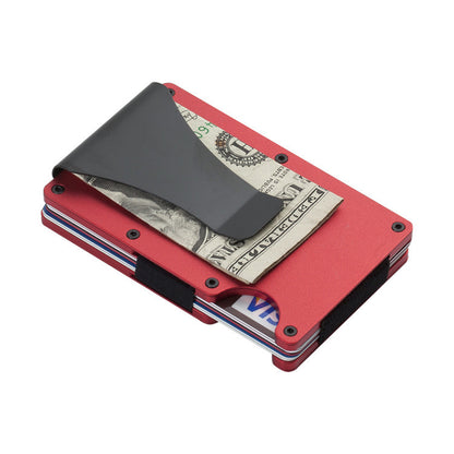 Aluminum Alloy Wallet Bank Card Holder