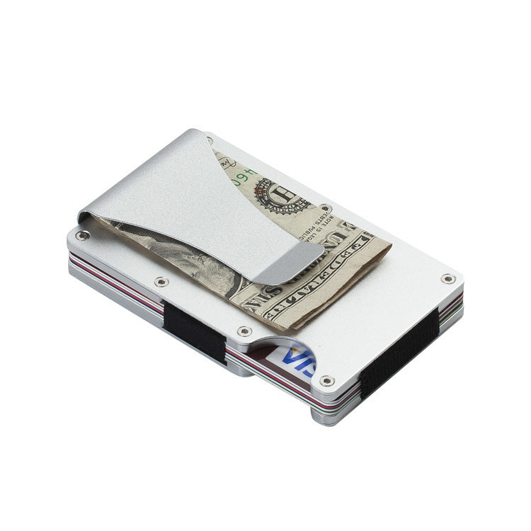 Aluminum Alloy Wallet Bank Card Holder