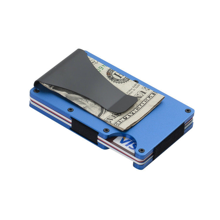 Aluminum Alloy Wallet Bank Card Holder