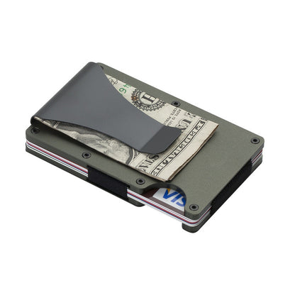 Aluminum Alloy Wallet Bank Card Holder