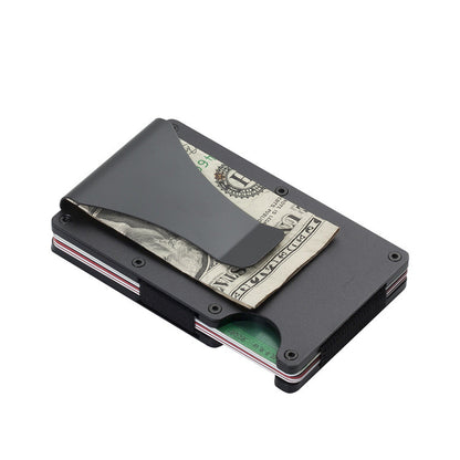 Aluminum Alloy Wallet Bank Card Holder