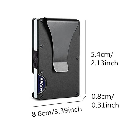 Aluminum Alloy Wallet Bank Card Holder