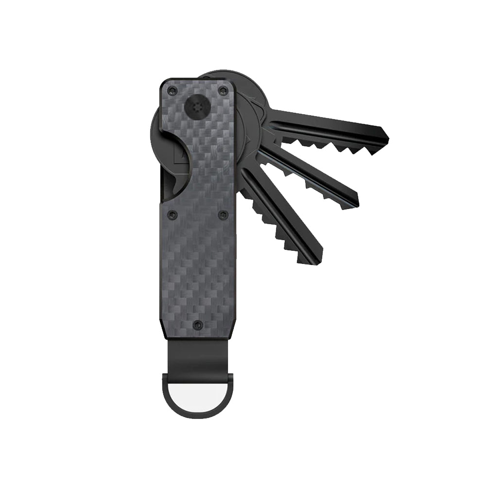 Key Organizer Compact Metal Key Chain - Secure 1-5 Keys