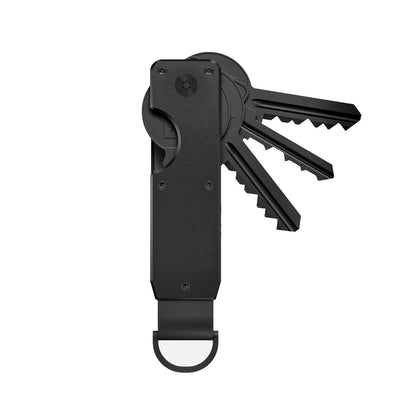 Key Organizer Compact Metal Key Chain - Secure 1-5 Keys