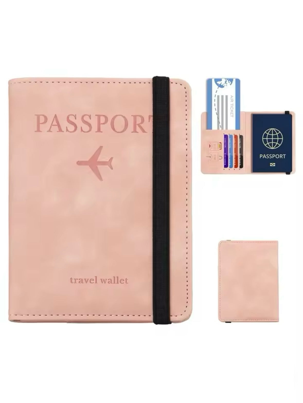 Travel Passport Card Holder